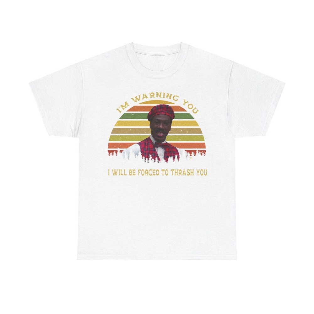 Coming To America T-Shirt, Eddie Murphy, Movie Quote White
